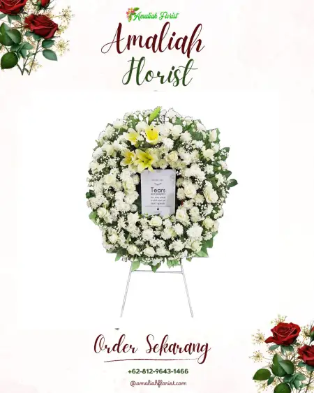 Krans Bunga Duka Cikeruh